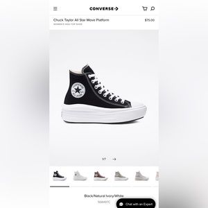 CONVERSE ALL STAR MOVE PLATFORM